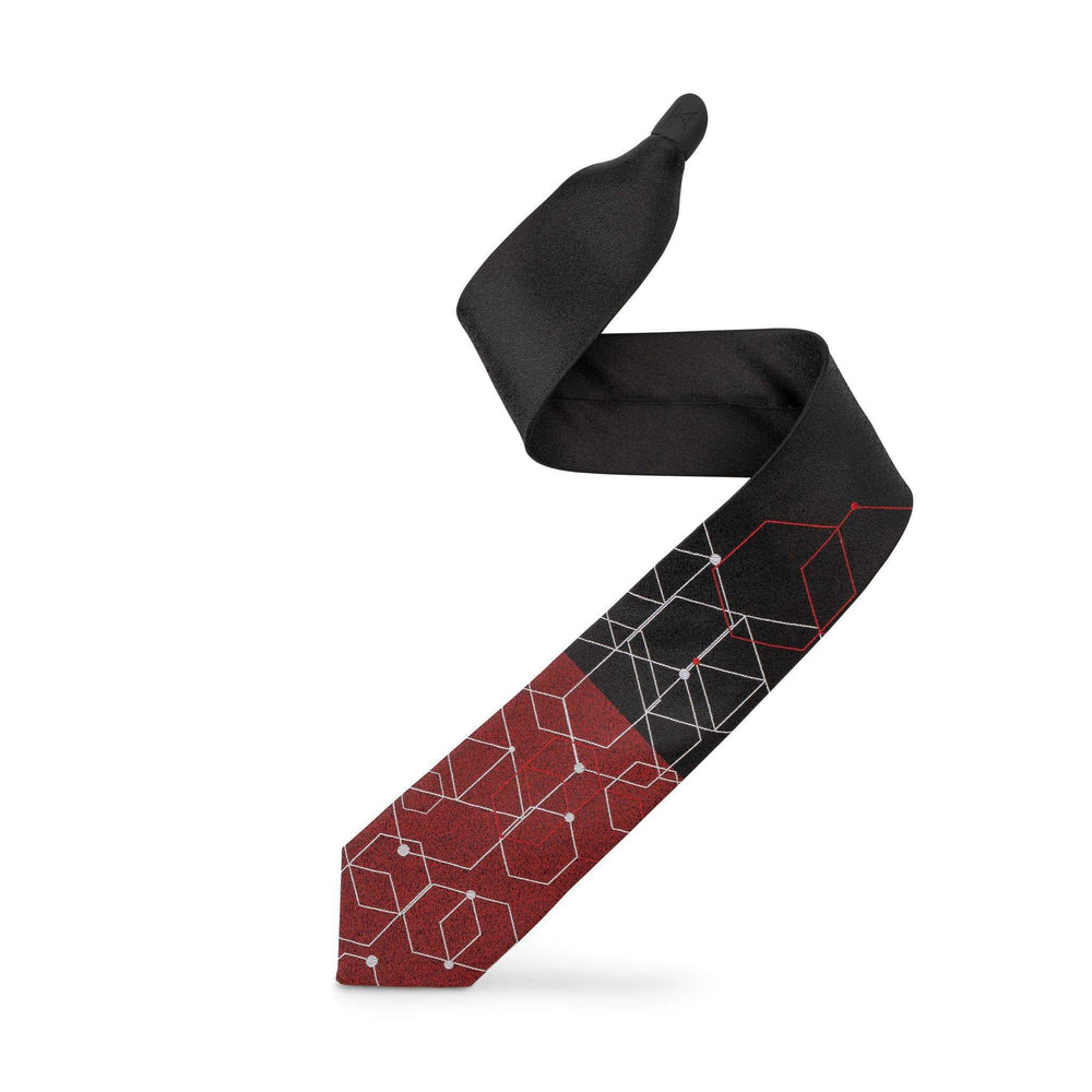 "KING OF HEARTS" - 2 TIE 1 KNOT - set - ModernTie.com