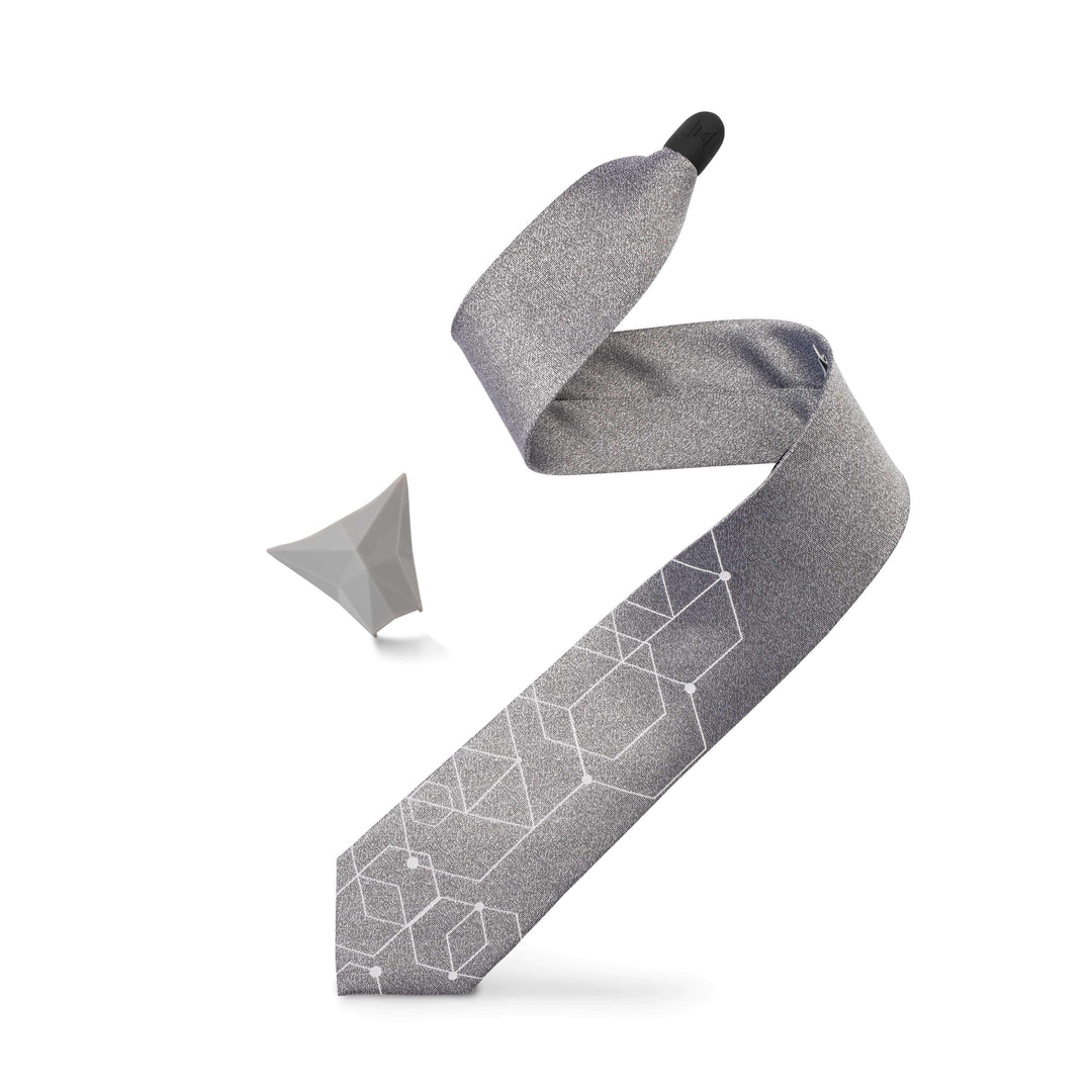 "GRAY GEO" - set - ModernTie.com