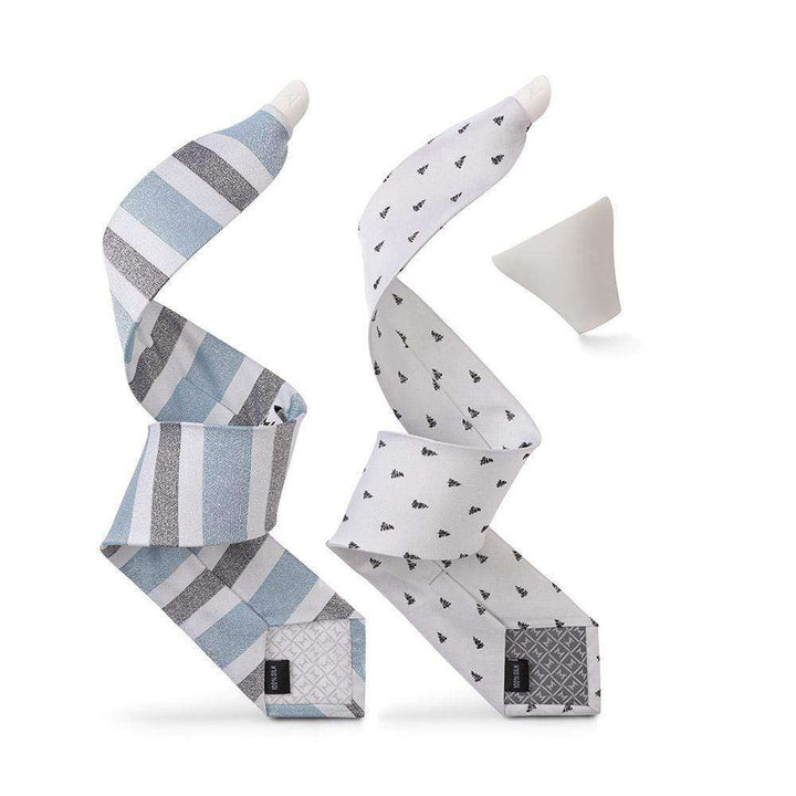 "COOL & COLLECTED" - 2 TIE 1 KNOT - set - ModernTie.com