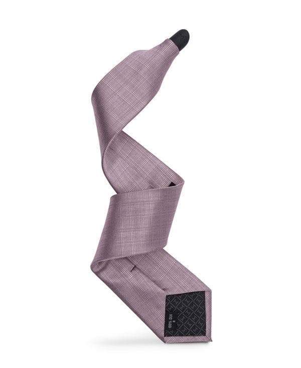 ModernTie.com SET SHARP LEMONADE - SOLID PINK TIE SET Necktie