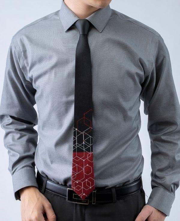 GEOHEX - Geometrix Pattern - Tie - ModernTie.com