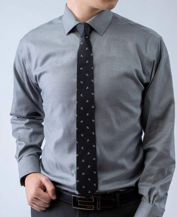 HOMEWORK - Paper Airplane Patterned - Tie - ModernTie.com