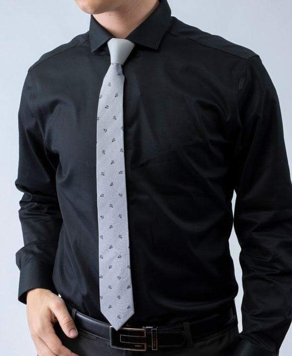 HOMEWORK - Paper Airplane Patterned - Tie - ModernTie.com