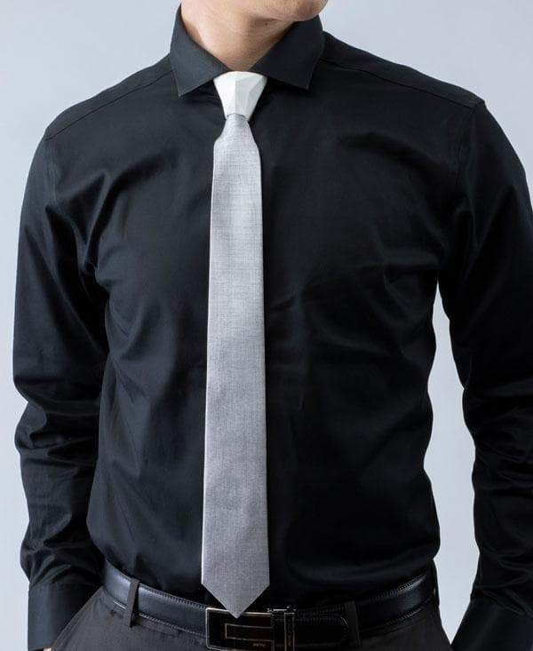 SOLID-Net Weave Slim Single Tie - ModernTie.com